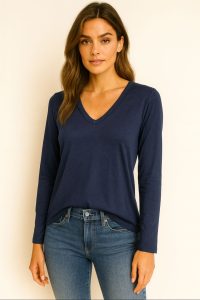 חולצה שינה בד סריג דק שקפקף 